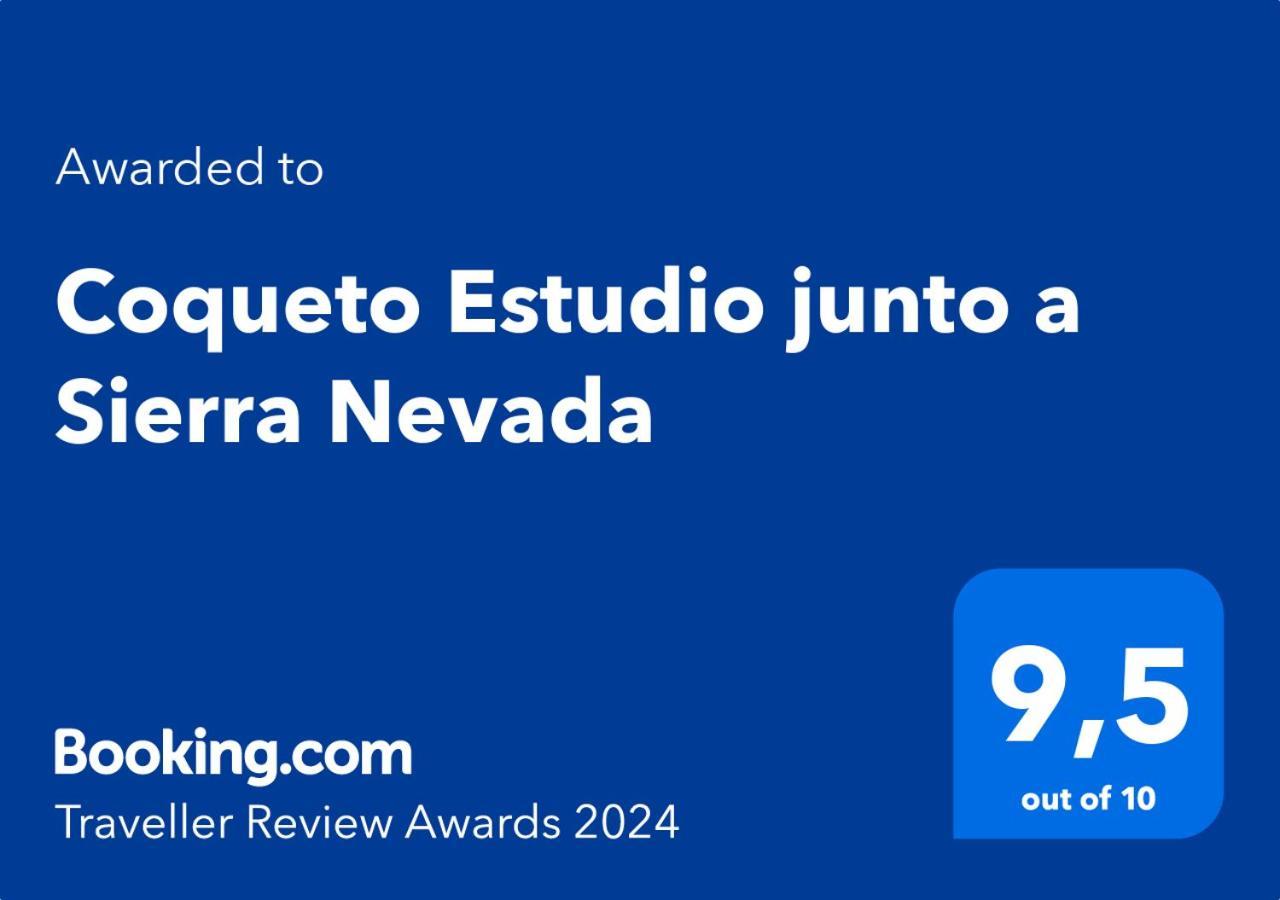 Coqueto Estudio Junto A Sierra Nevada Guejar Sierra Exteriér fotografie